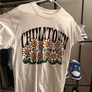 Chinatown Market White Graphic T-Shirt